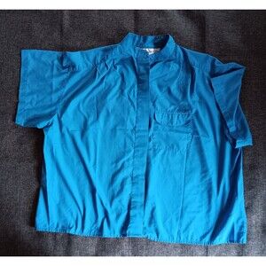 Shirt Size (42) L Women Josephine Woman Blue Style Blouse Short Sleeve